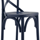 Modway Gear Counter Stool - Wood Seat