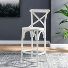Modway Gear Counter Stool - Wood Seat