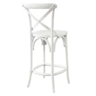 Modway Gear Counter Stool - Wood Seat