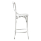 Modway Gear Counter Stool - Wood Seat