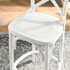 Modway Gear Counter Stool - Wood Seat