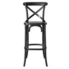 Modway Gear Bar Stool - Wood Seat