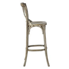 Modway Gear Bar Stool - Wood Seat