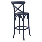 Modway Gear Bar Stool - Wood Seat