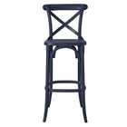 Modway Gear Bar Stool - Wood Seat