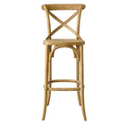 Modway Gear Bar Stool - Wood Seat