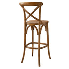 Modway Gear Bar Stool - Wood Seat