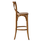 Modway Gear Bar Stool - Wood Seat