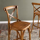 Modway Gear Bar Stool - Wood Seat