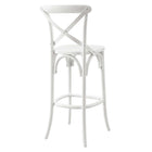 Modway Gear Bar Stool - Wood Seat