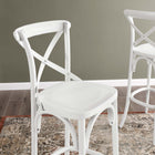 Modway Gear Bar Stool - Wood Seat