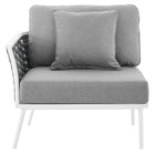 Modway Stance Outdoor Patio Aluminum Left-Facing Armchair