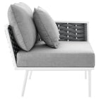 Modway Stance Outdoor Patio Aluminum Right-Facing Armchair