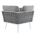 Modway Stance Outdoor Patio Aluminum Corner Chair