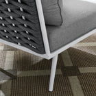 Modway Stance Outdoor Patio Aluminum Corner Chair