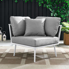 Modway Stance Outdoor Patio Aluminum Corner Chair