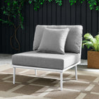 Modway Stance Outdoor Patio Aluminum Armless Chair