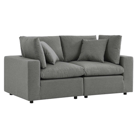 Modway Commix Overstuffed Outdoor Patio Loveseat  