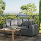 Modway Commix Overstuffed Outdoor Patio Loveseat