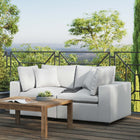 Modway Commix Overstuffed Outdoor Patio Loveseat