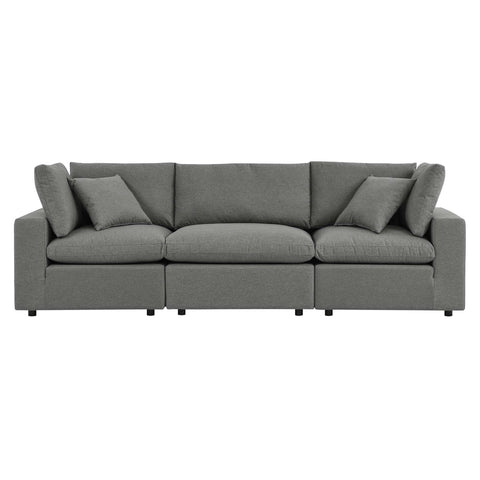 Modway Commix Overstuffed Outdoor Patio Sofa  