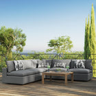 Modway Commix 5-Piece Outdoor Patio Sectional Sofa EEI-5587