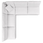 Modway Commix 5-Piece Outdoor Patio Sectional Sofa EEI-5587