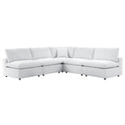 Modway Commix 5-Piece Sunbrella® Outdoor Patio Sectional Sofa  