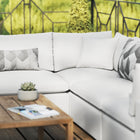 Modway Commix 5-Piece Outdoor Patio Sectional Sofa EEI-5589