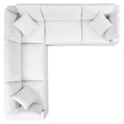 Modway Commix 5-Piece Outdoor Patio Sectional Sofa EEI-5589