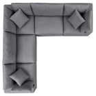 Modway Commix 5-Piece Sunbrella® Outdoor Patio Sectional Sofa EEI-5590