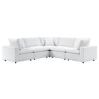 Modway Commix 5-Piece Sunbrella® Outdoor Patio Sectional Sofa EEI-5590