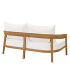 Modway Brisbane Teak Wood Outdoor Patio Loveseat