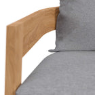 Modway Brisbane Teak Wood Outdoor Patio Armchair