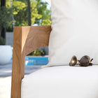 Modway Brisbane Teak Wood Outdoor Patio Armchair