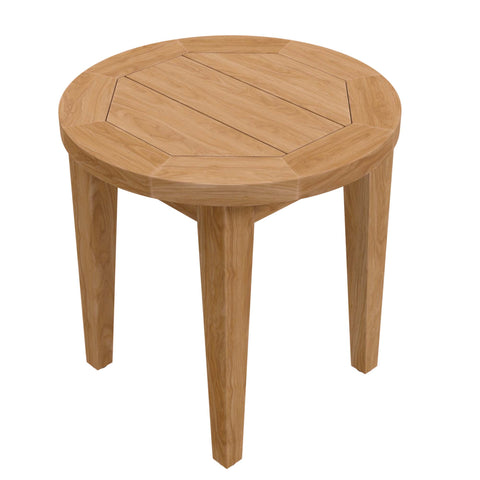 Modway Brisbane Teak Wood Outdoor Patio Side Table  