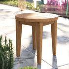 Modway Brisbane Teak Wood Outdoor Patio Side Table