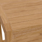 Modway Carlsbad Teak Wood Outdoor Patio Side Table
