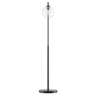 Modway Silo Glass Globe Glass and Metal Floor Lamp