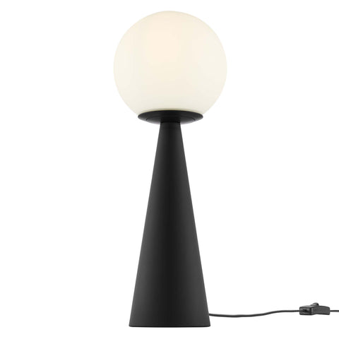 Modway Apex Glass Globe Glass Table Lamp  