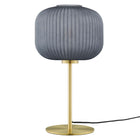Modway Reprise Glass Sphere Glass and Metal Table Lamp  
