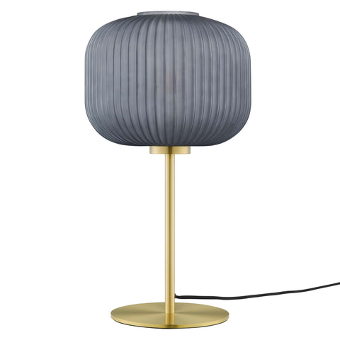 Modway Reprise Glass Sphere Glass and Metal Table Lamp  