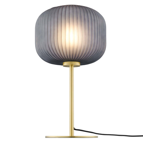 Modway Reprise Glass Sphere Glass and Metal Table Lamp  