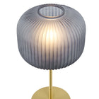 Modway Reprise Glass Sphere Glass and Metal Table Lamp
