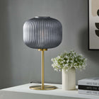 Modway Reprise Glass Sphere Glass and Metal Table Lamp