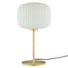Modway Reprise Glass Sphere Glass and Metal Table Lamp  