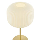 Modway Reprise Glass Sphere Glass and Metal Table Lamp