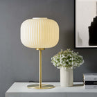 Modway Reprise Glass Sphere Glass and Metal Table Lamp