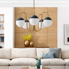 Modway Stellar 5-Light Chandelier