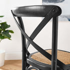 Modway Gear Counter Stool - Rattan Seat